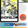 ไอดี Arknights: Endfield อาร์คไนท์ เอนด์ฟิลด์ เซิร์ฟ Asia LV40+ เพชร Oroberyl 117000+